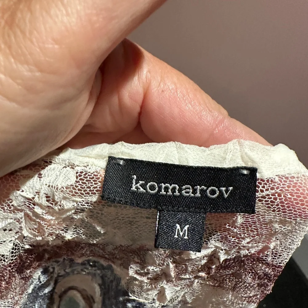 Komorov stretchy bolero top